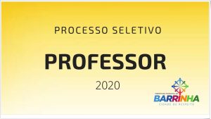 Abertura do Processo seletivo para Professores