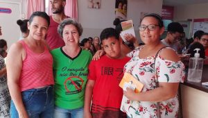 𝐏REFEITA MILA PARTICIPA DO “DIA D” DA CAMPANHA DE VACINAÇÃO CONTRA O SARAMPO.