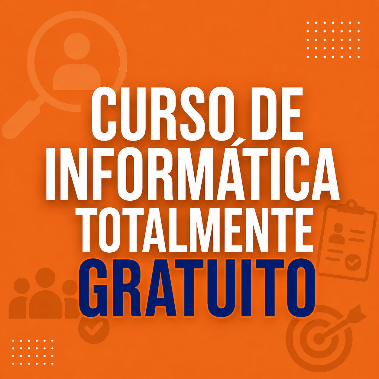 CURSO DE INFORMÁTICA TOTALMENTE GRATUITO
