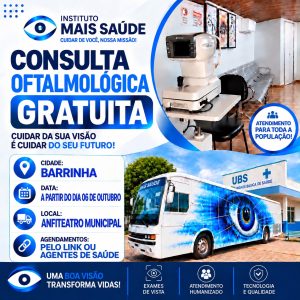 EXAME DE VISTA GRATUITO