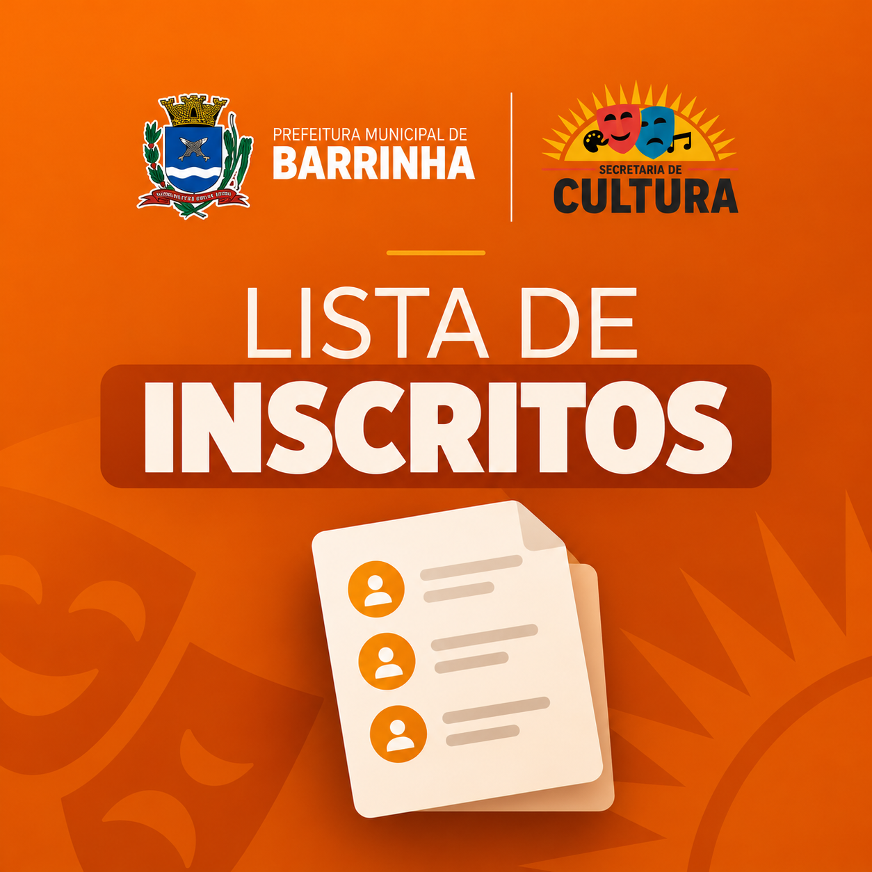 EDITAL DE CHAMAMENTO PÚBLICO 01/2026 – FOMENTO A PROJETOS CULTURAIS